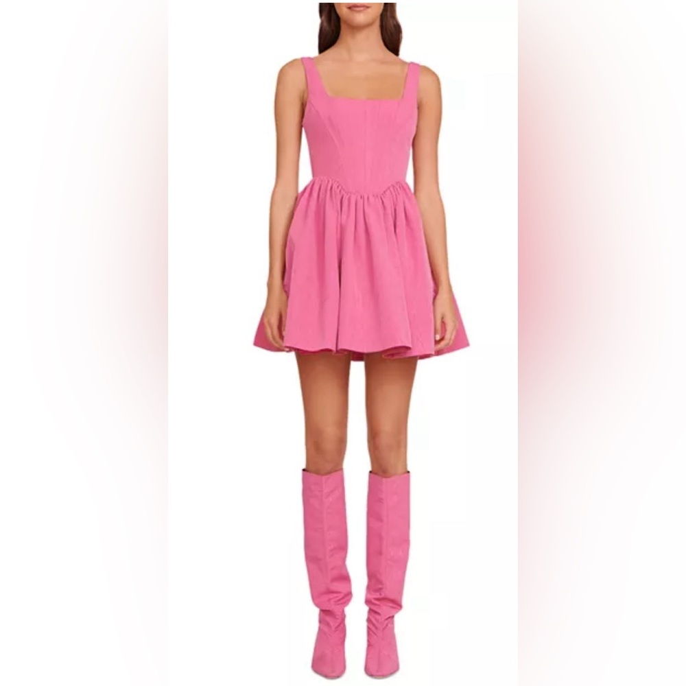 STAUD
Landscape Bustier Mini Dress - Picture 5 of 8